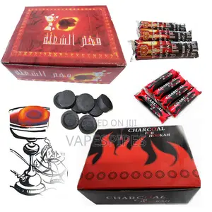 Hookah Charcoal Shisha Coal Quick Light 100 PCS Discs BOX