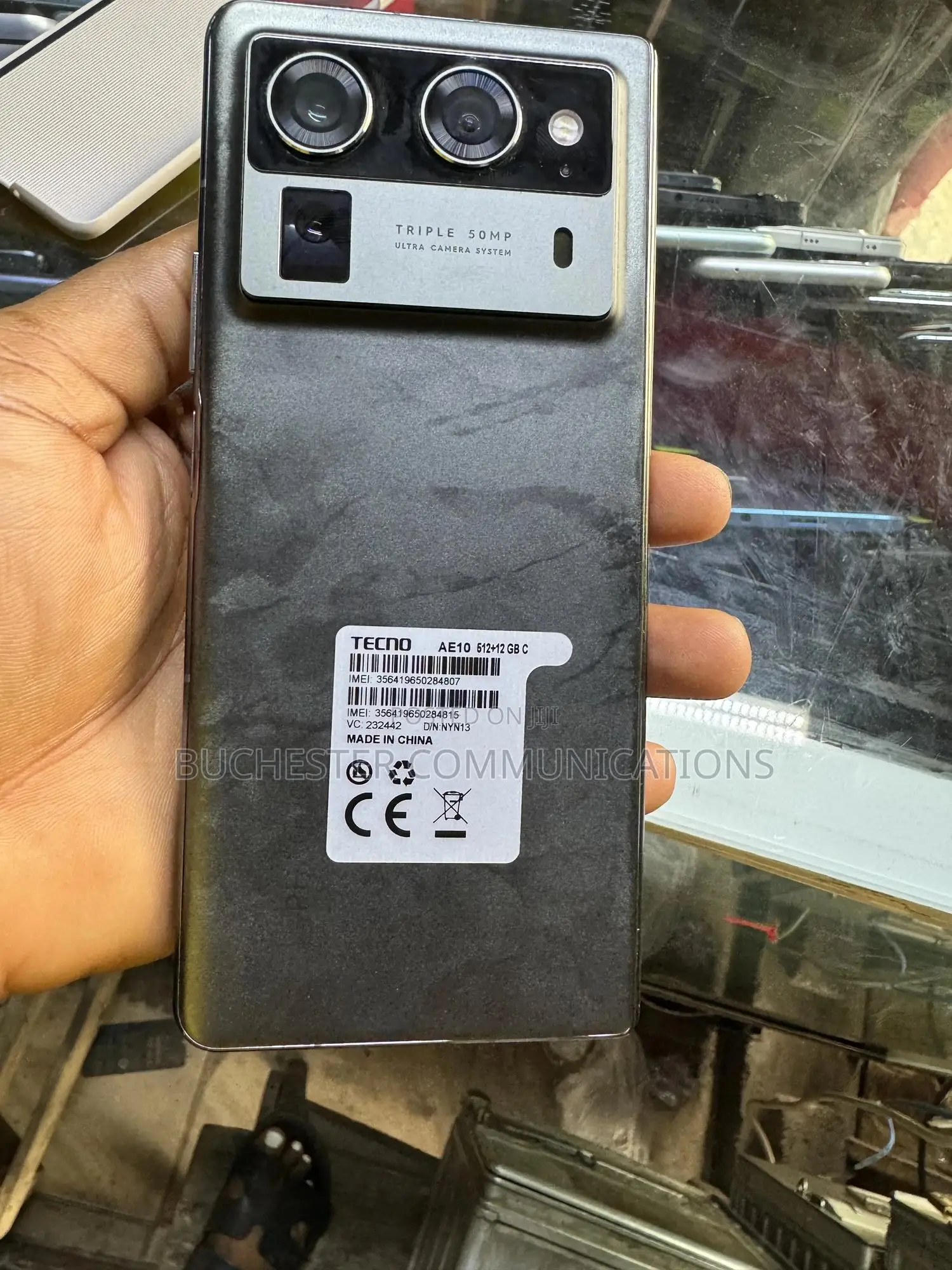 Tecno Phantom V Flip2 5G 256 GB Black