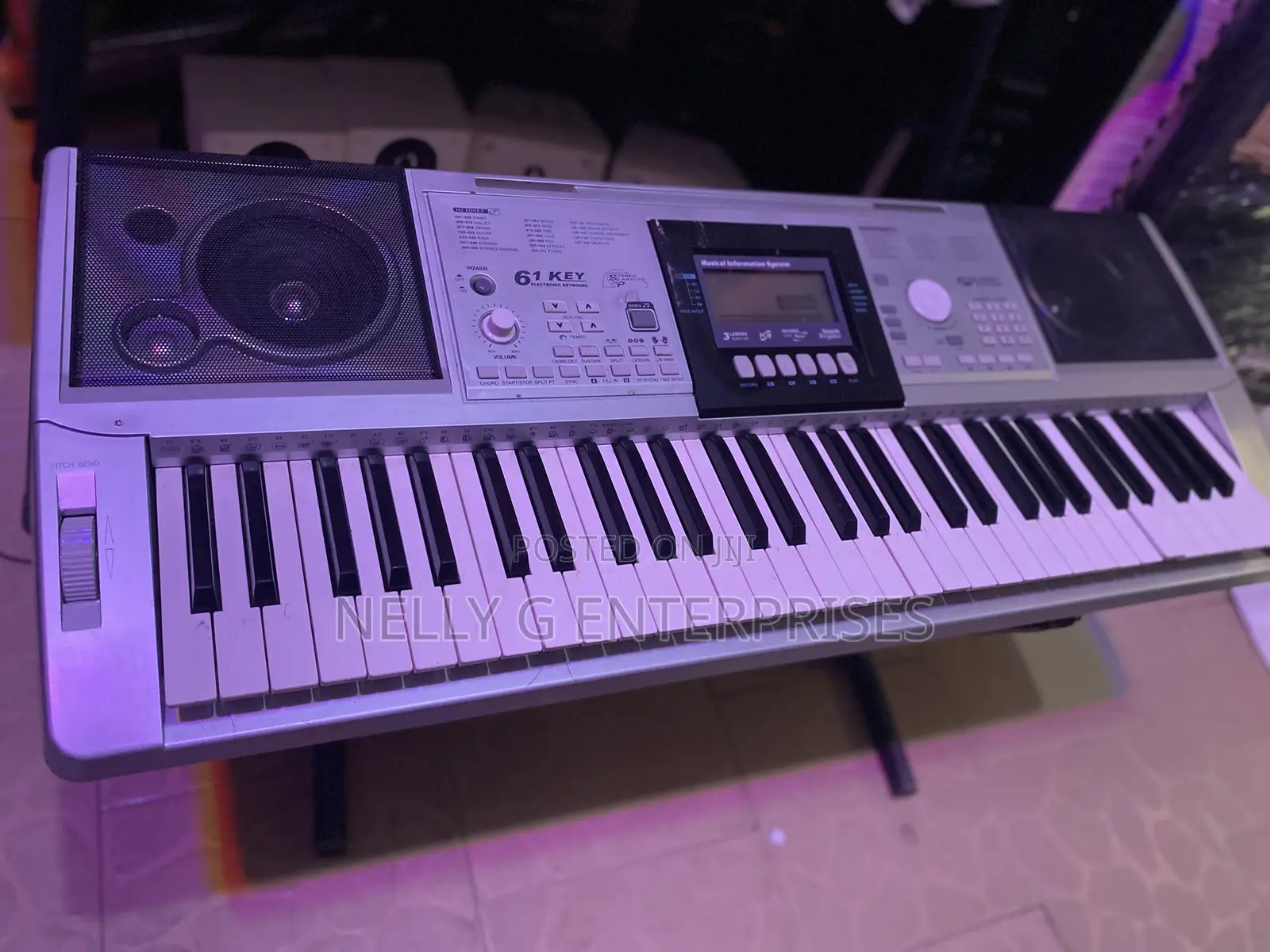 LP6210C 61keys Electronic Keyboard With Pitch Bend