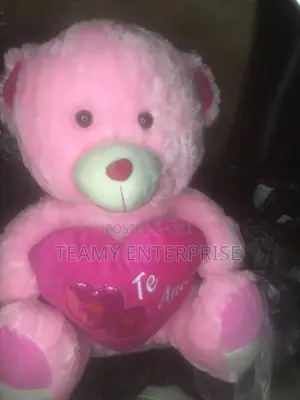 Pink Teddy Bear For Girlfriend Or Kids 60cm