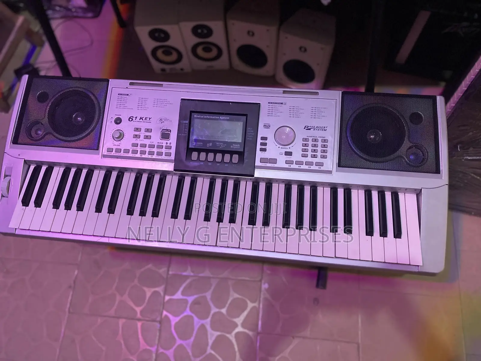 LP6210C 61keys Electronic Keyboard With Pitch Bend