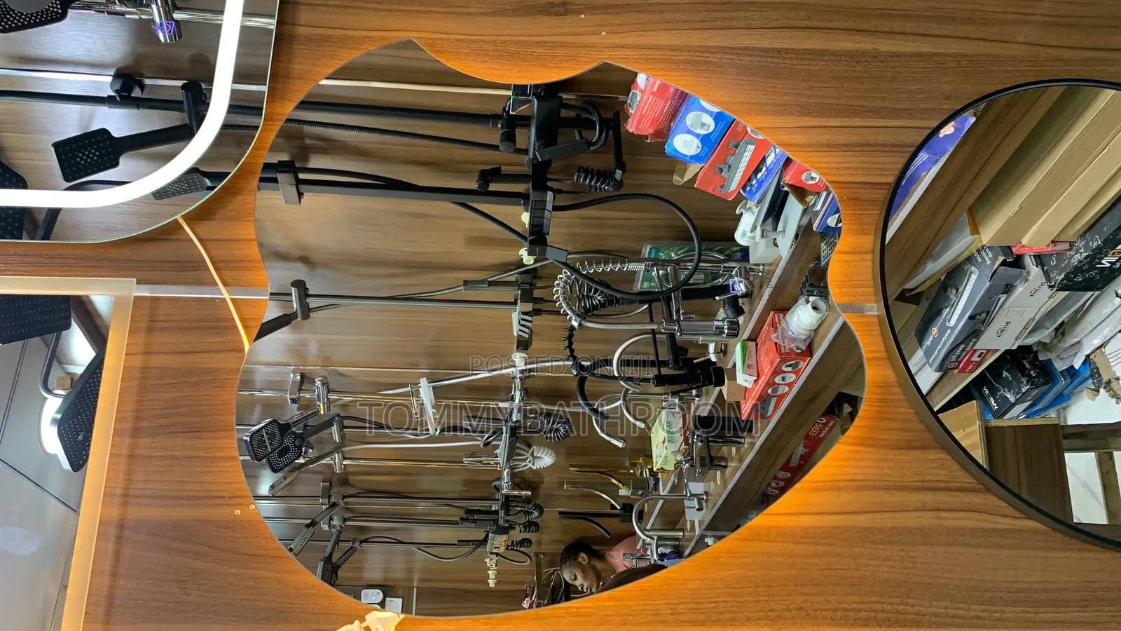 Apple 🍎 Design Led Mirror 3 Light