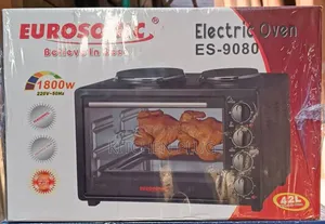 42 Litre Electric Oven With 2 Hot Plate