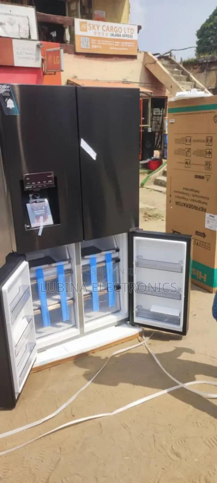 Brand New Hisense Side-by-side Refrigerator✓601L✓Dispenser✓