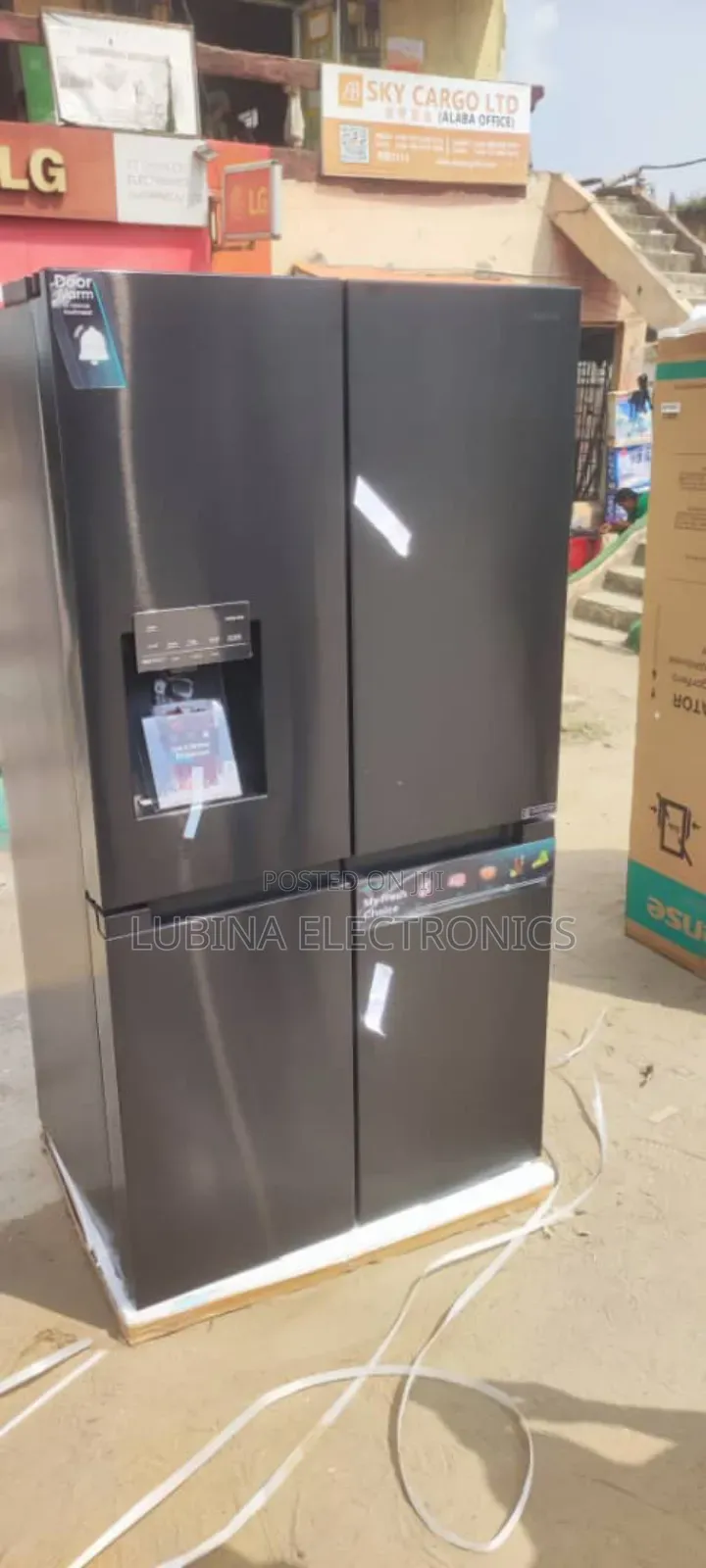 Brand New Hisense Side-by-side Refrigerator✓601L✓Dispenser✓