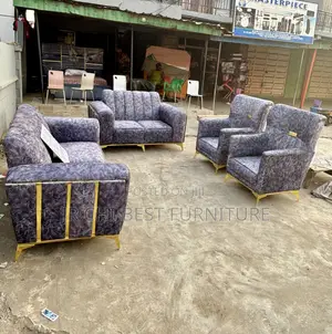 Unquestionable Quality Upholstery Fabric Sofa | Couch | Chairs Set