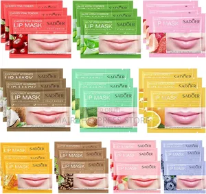 10pcs Collagen Fruit Lip Mask (Sk-hans Brand)