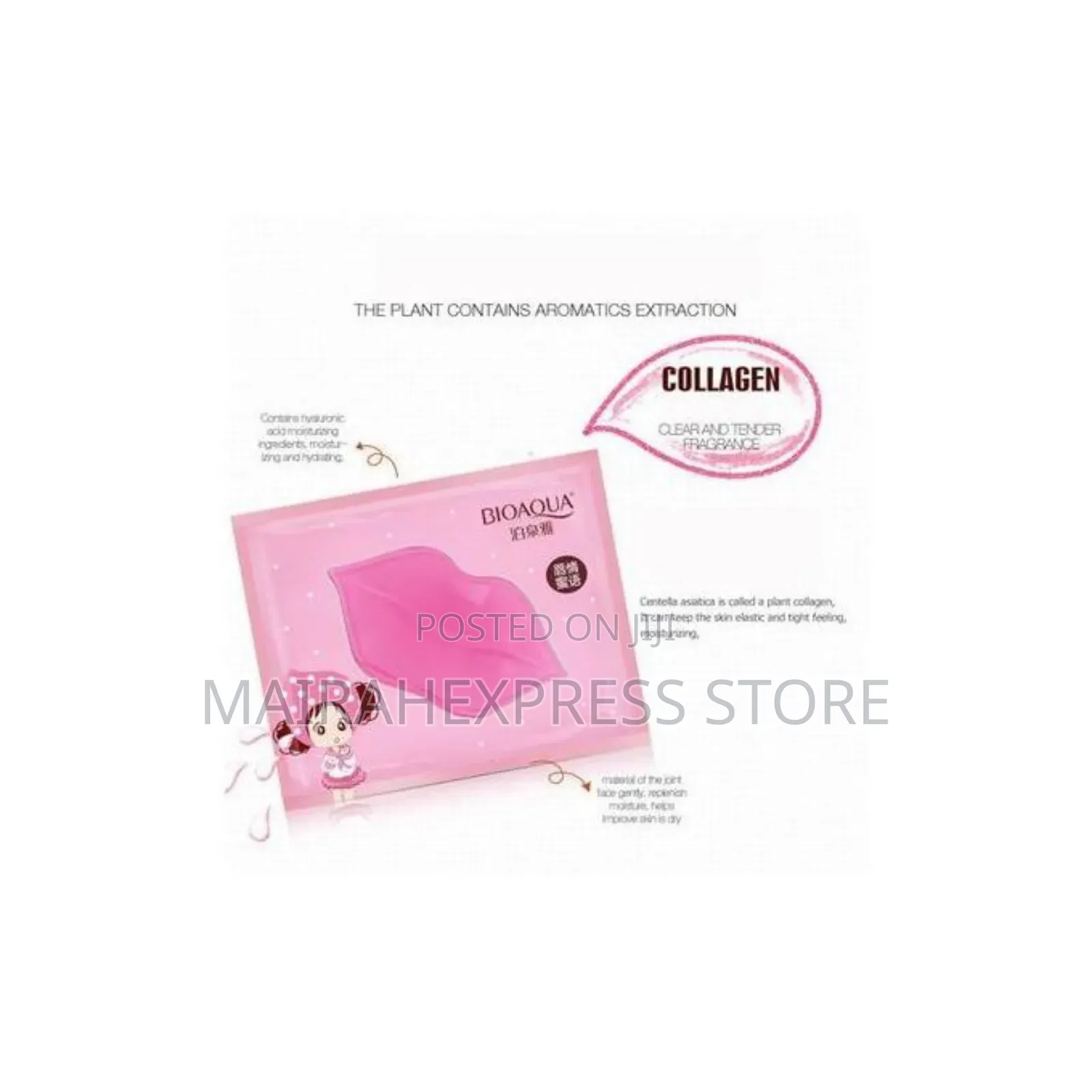 10pcs Collagen Lips Mask