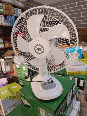 Photo - Solar Rechargeable Fan