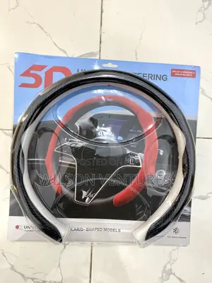 Glossy Black Steering Wheel Cover
