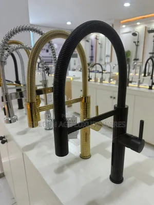 Spring Kitchen Tap Black