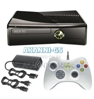 Xbox 360 With 6 Games and 1 Wired Controller - Promo !!