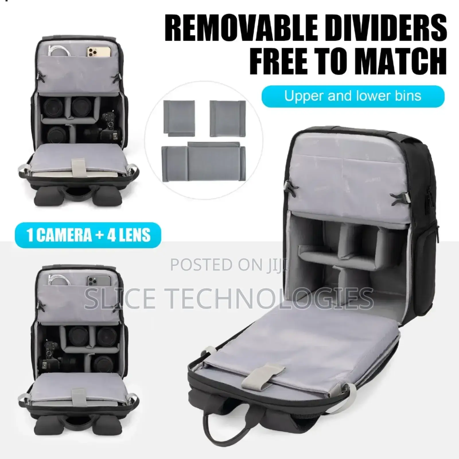 Waterproof DSLR Camera Bag