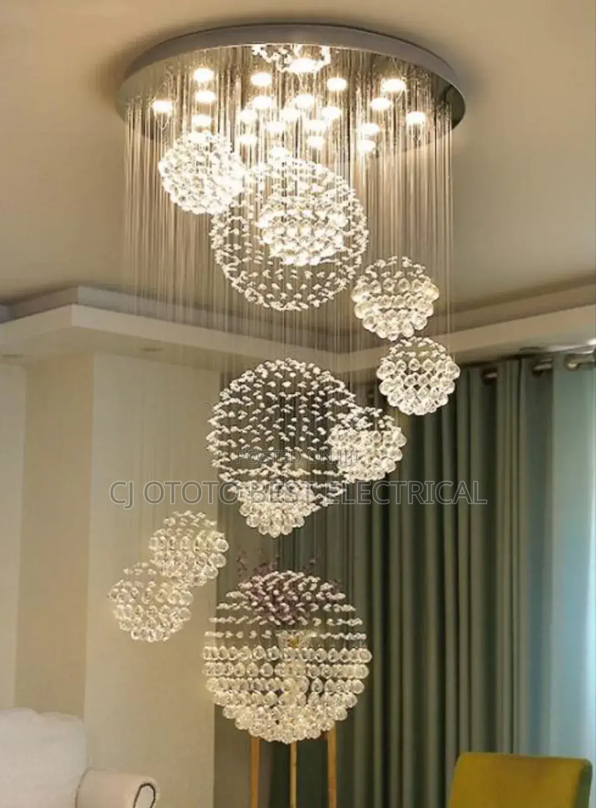 Rain Crystal Luxury Chandelier Light, Luxury or Nothing