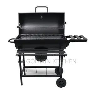 Black Charcoal Barbecue
