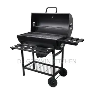 Black Charcoal Barbecue