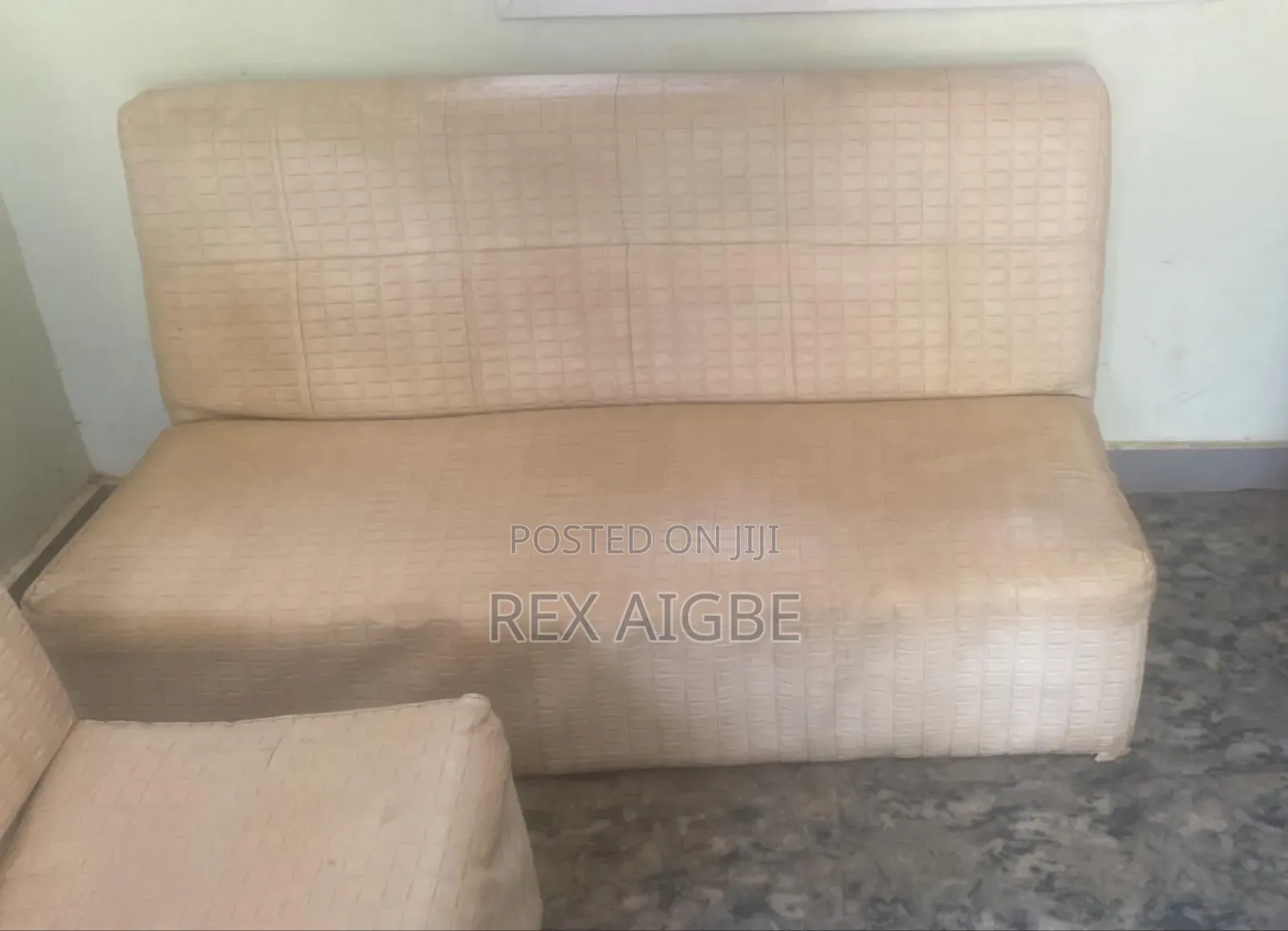White Leather Sofa