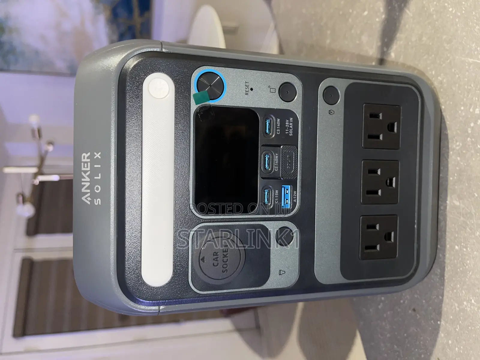 Anker Solix Solar/A.C Battery/Power Bank Station