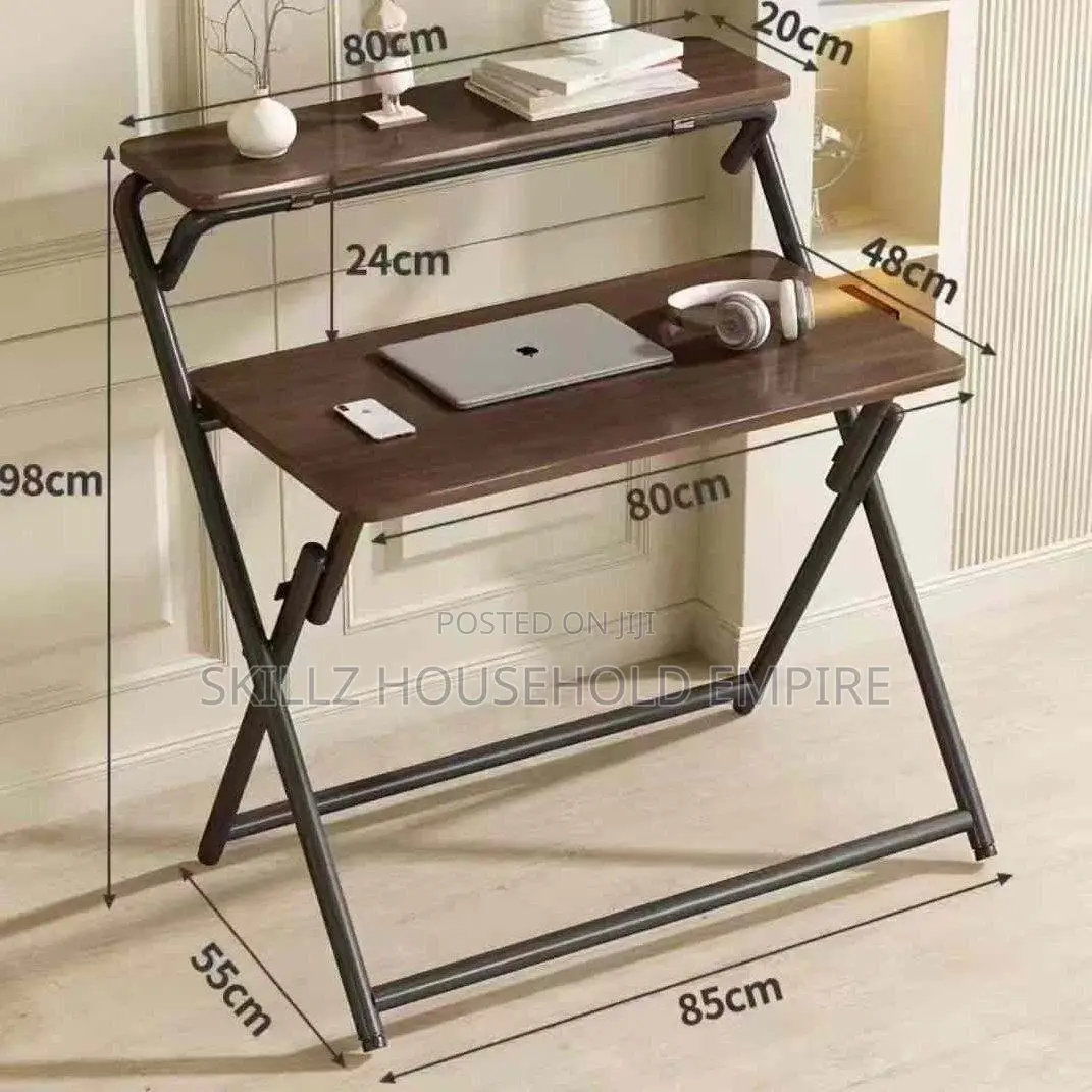 2 Tier Foldable Laptop Table