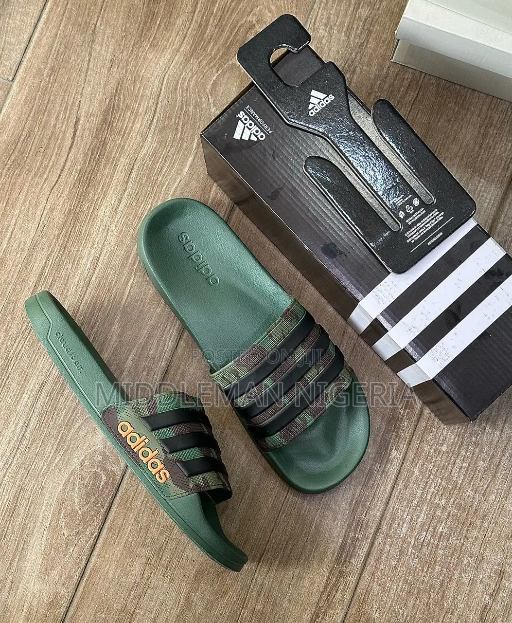 Adidas Foam Flip Flop Slides