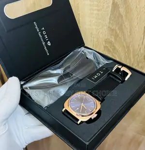 Brand : Tomi Wrist Watch $ Glass Combo With Exact Box