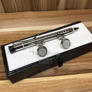 Top Original Quality Cufflinks With Pen Just Arrived