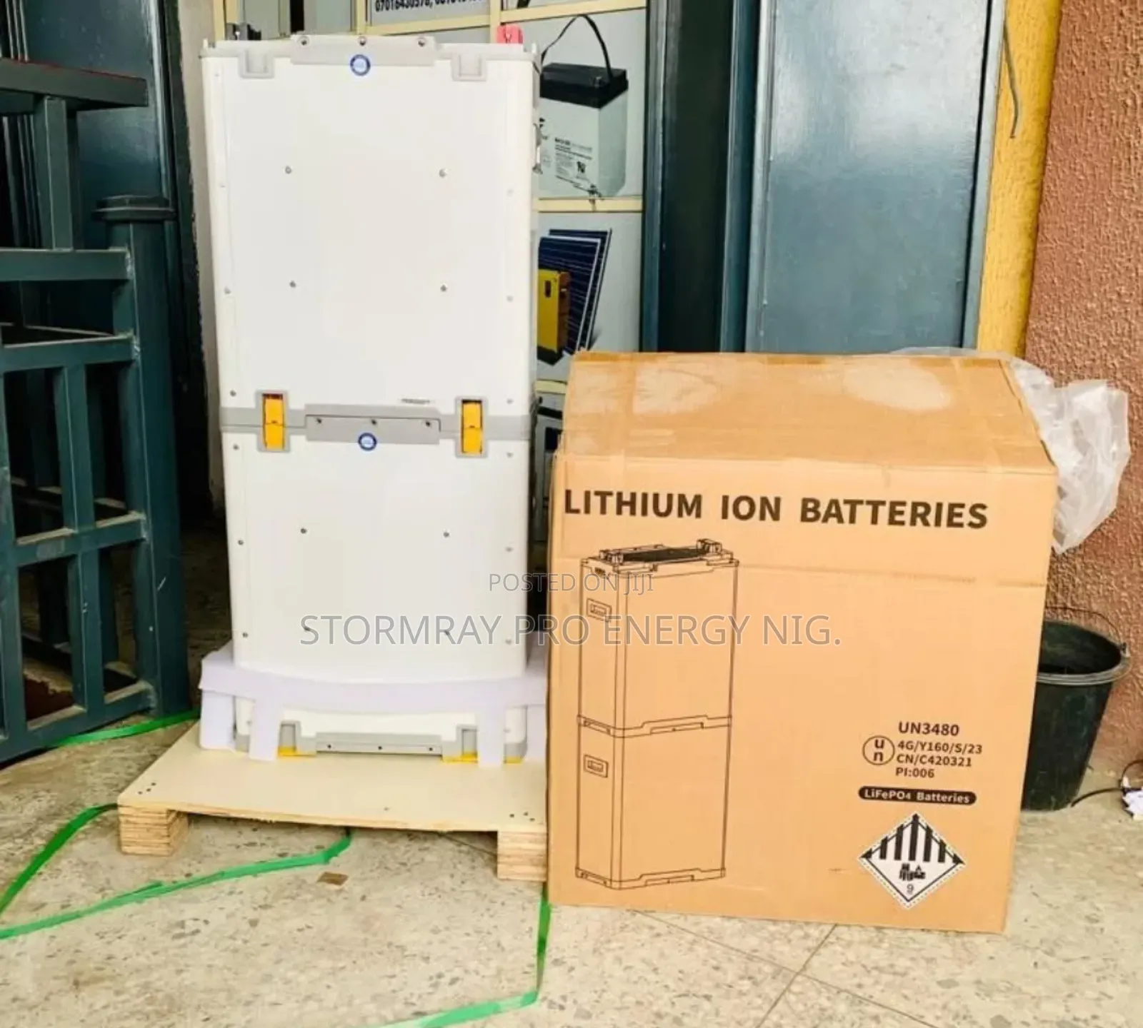 15kwh Blue Carbon Stackable Lithium Battery