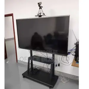Tv Trolley Cart With Wheels (42" - 100" ) Lengthy Shelf