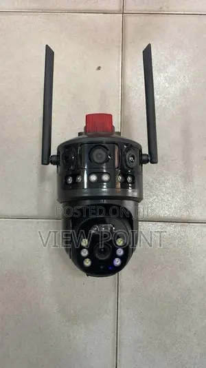 Smart Triple Lens 10mp 4g Solar Cctv Digital Camera