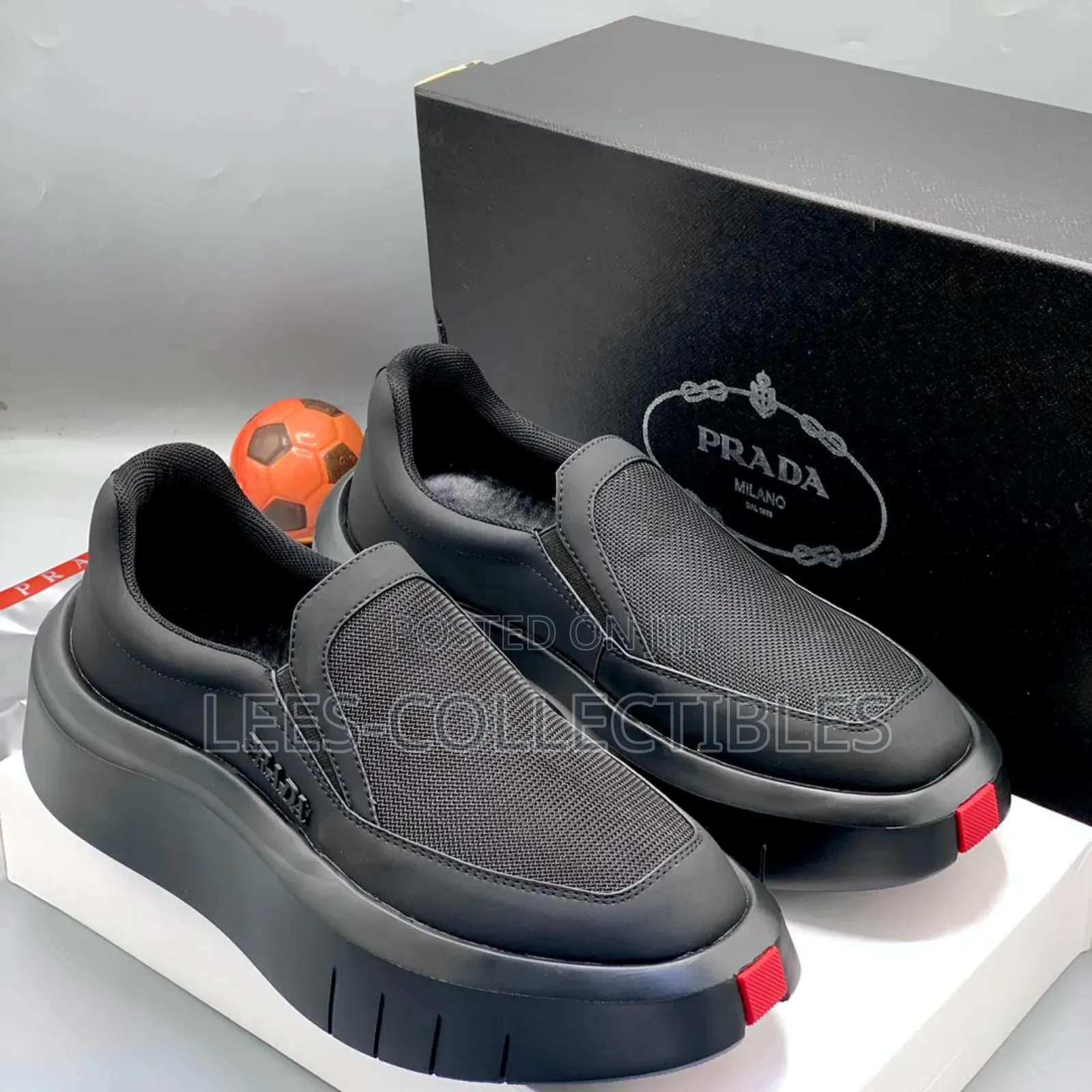 Prada Laceless Sneakers