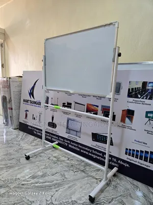 2x3feet Double Sided White Magnetic Board On Movable Stand