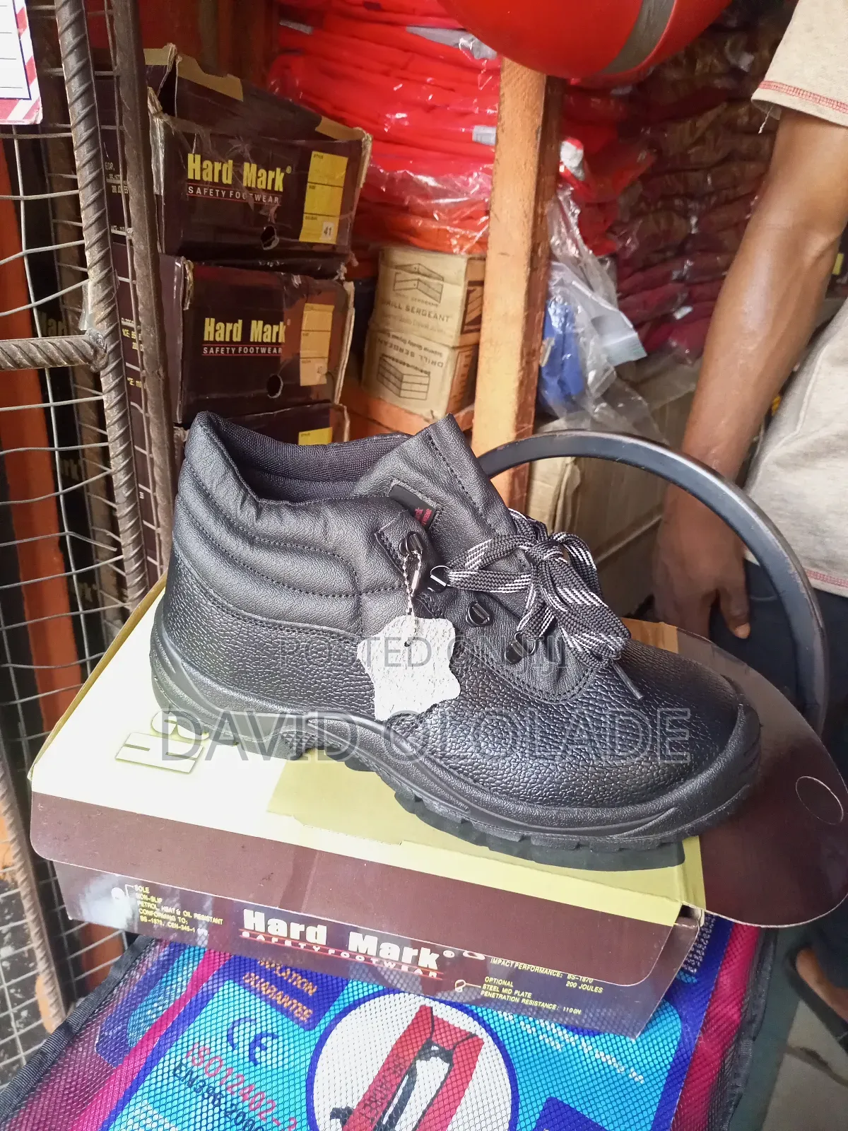 Hard Mark Safety Boot