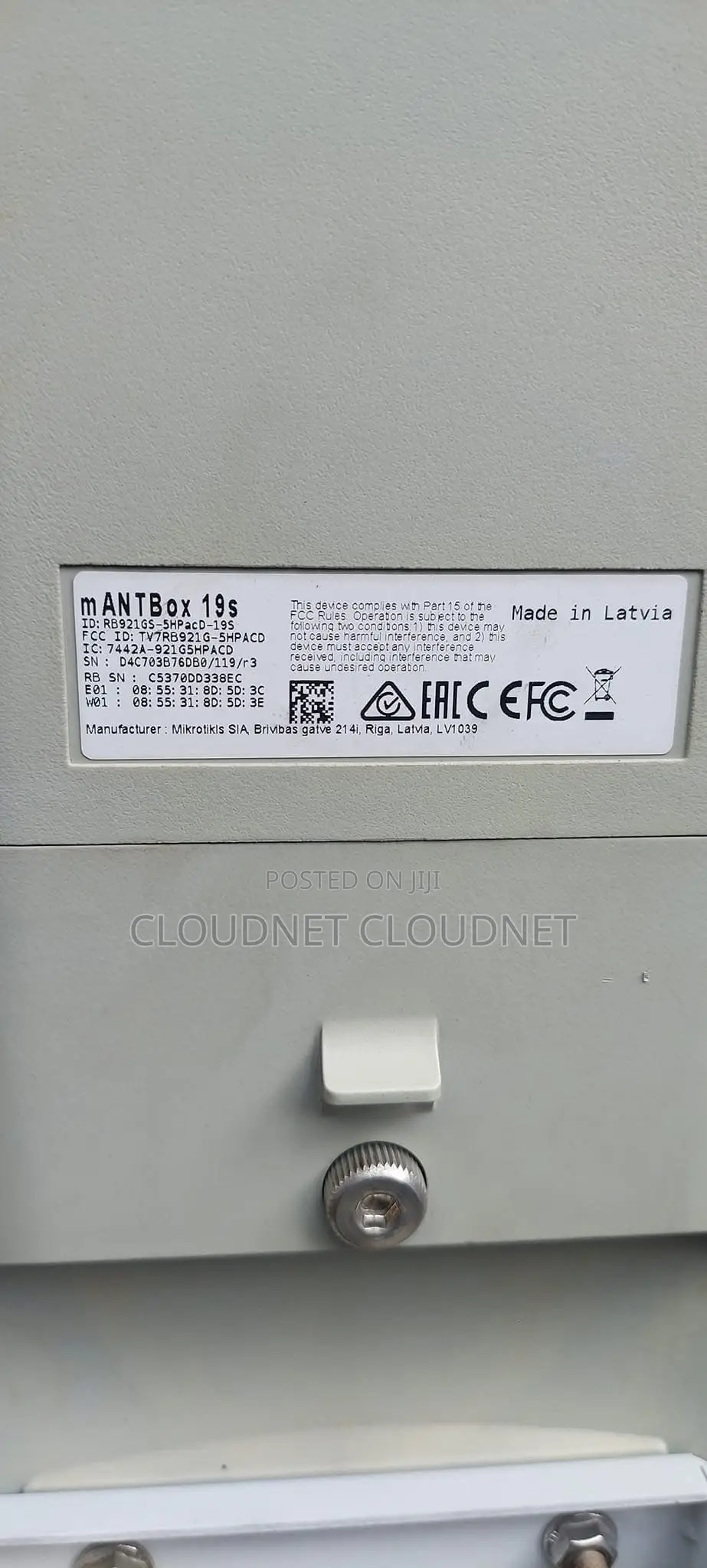 Mikrotik Mantbox 19S