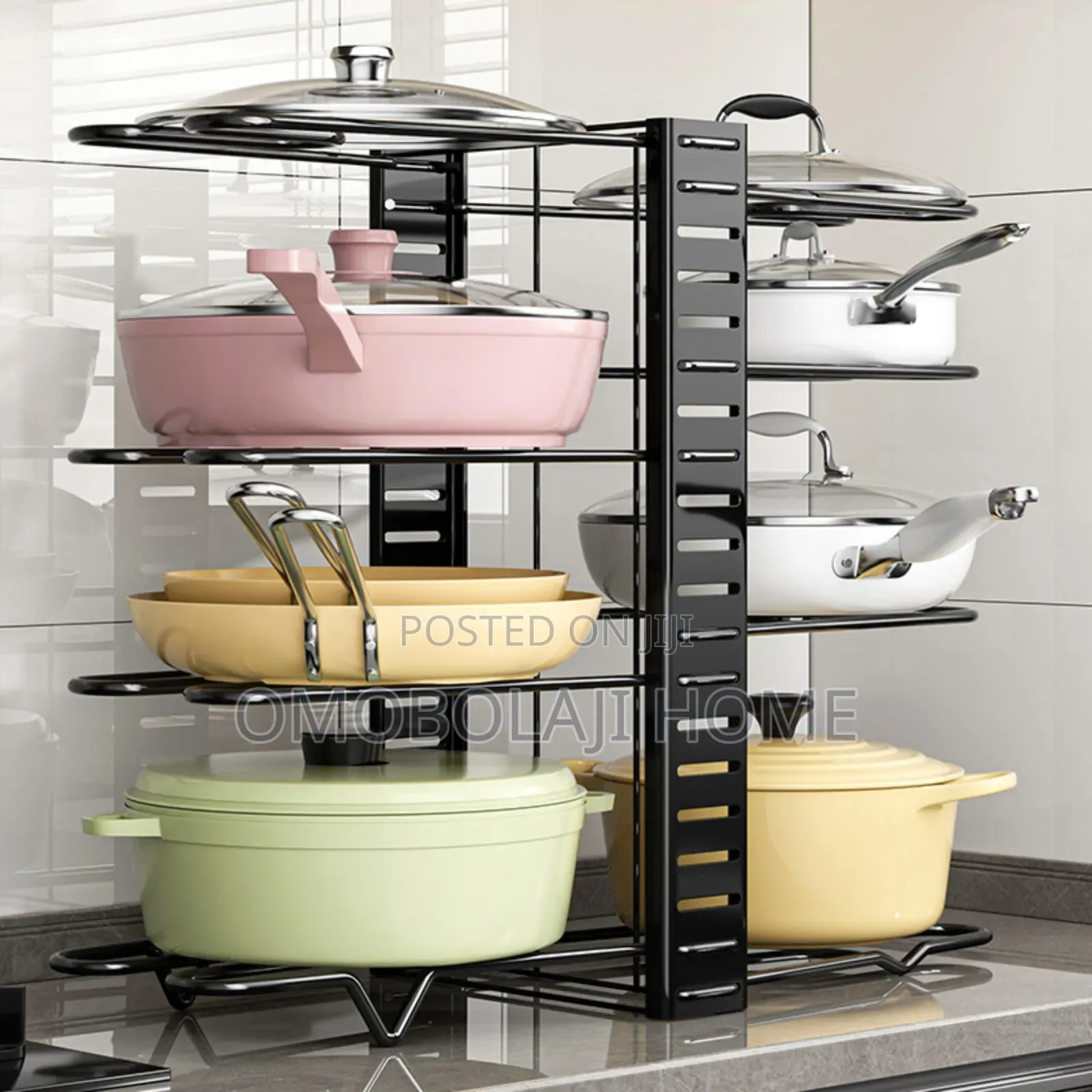 8 Tier Pot Stand Pot Storage Rack