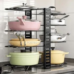 8 Tier Pot Stand Pot Storage Rack