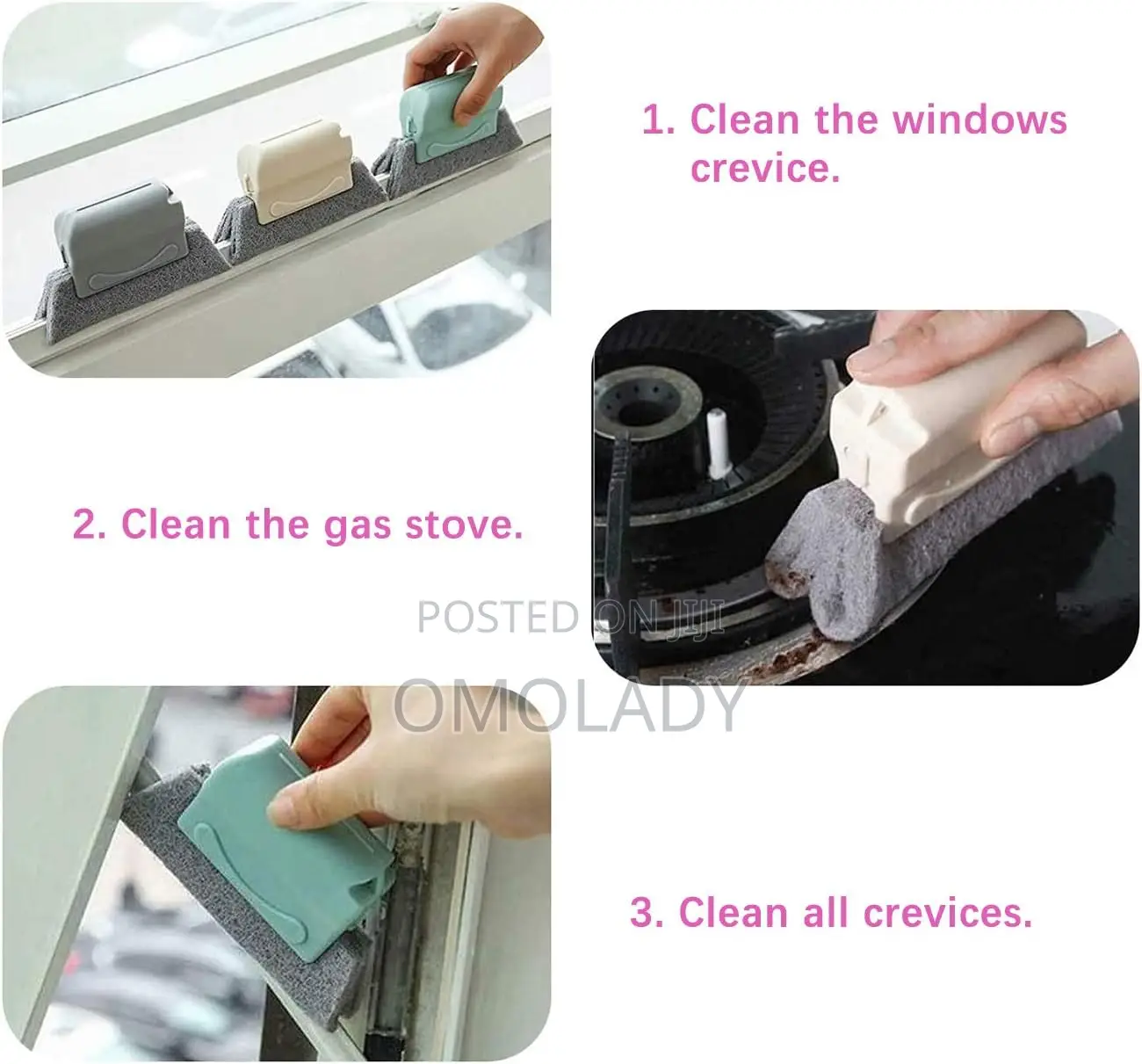 2pc Window Brush Cleaner Set