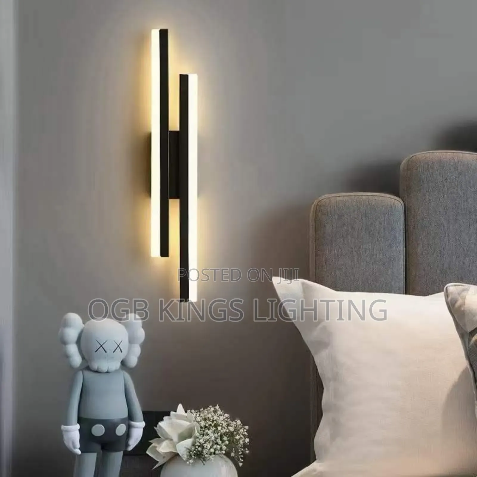 LED Bedroom Wall Lamp Wall Socnces Copper Line Pipe Acrylic