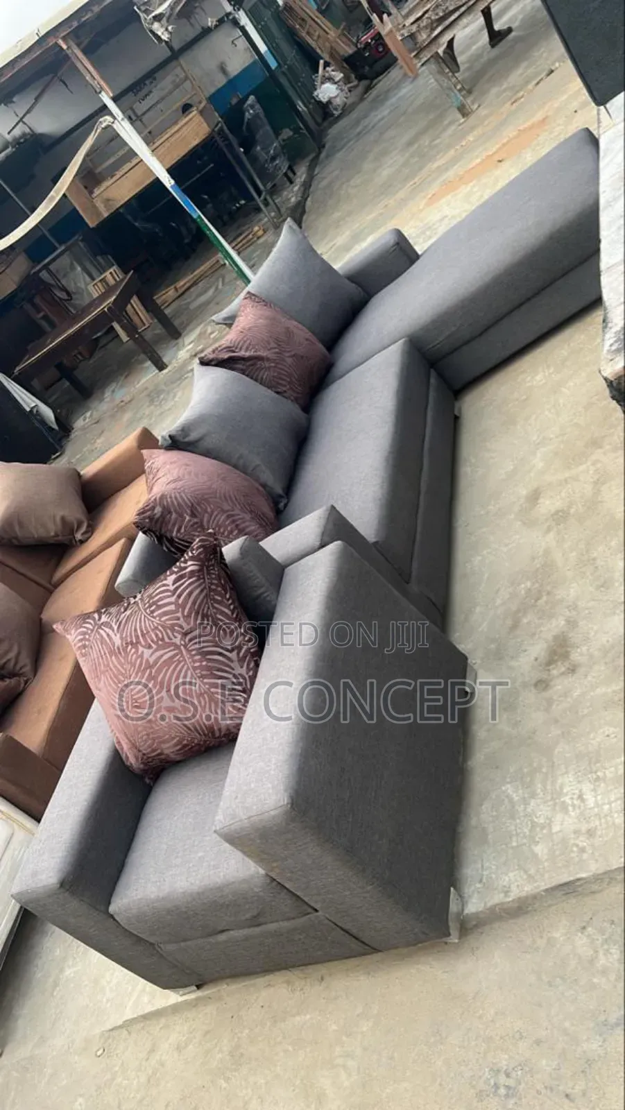 Exquisite Grey Lshape 7seater