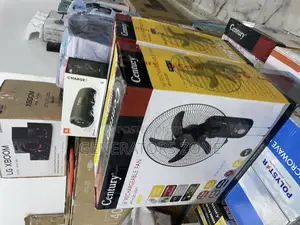 Versatile Use Century 16" Recheargeable Fan With Led Light