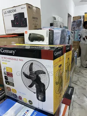 Photo - Low Power Consumption Century 16" Recheargeable Fan