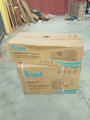 New in 1hp Royal Fv09rsa-1nv Air Conditioner