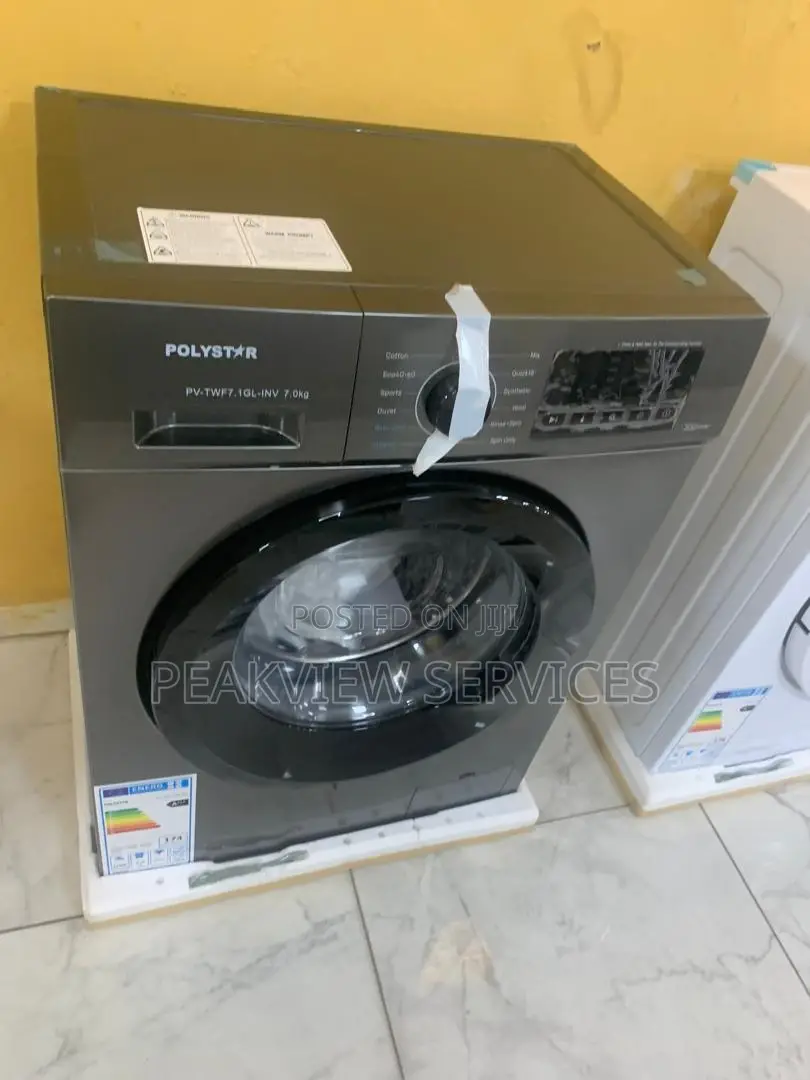 Don't Miss Out Polystar 7kg Automatic Frontload Washer Machi