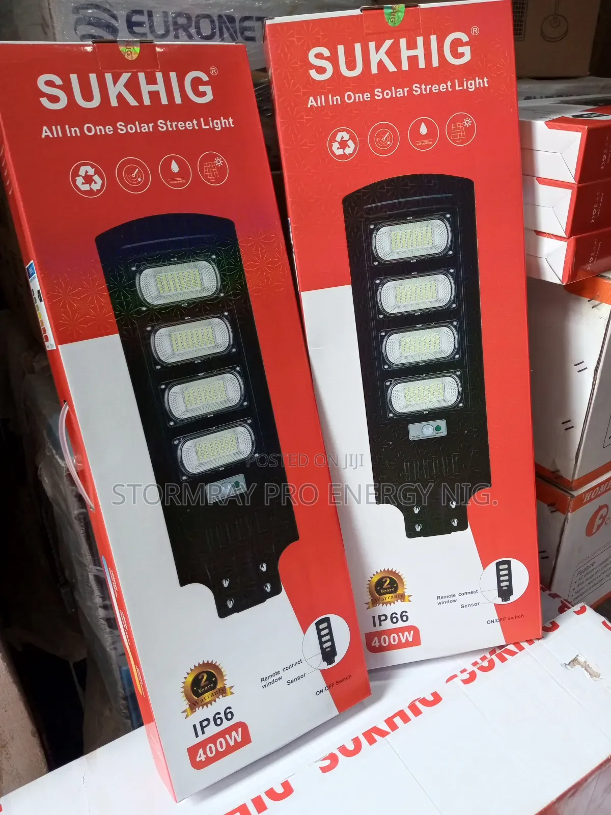 Sukhig 400W Solar Light