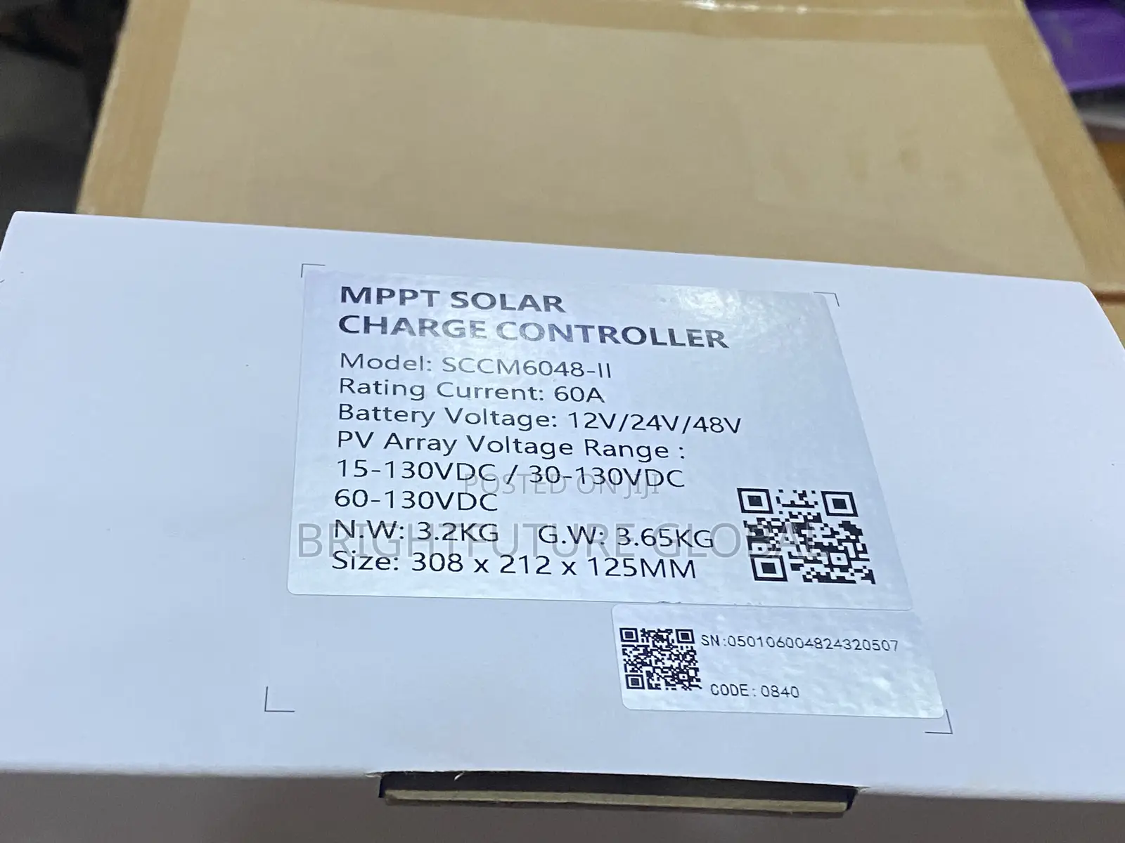 Felicity Solar Charge Controller 60ams