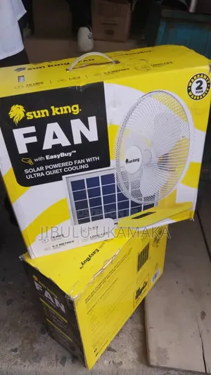 Sun King Solar Powered Fan With Panel