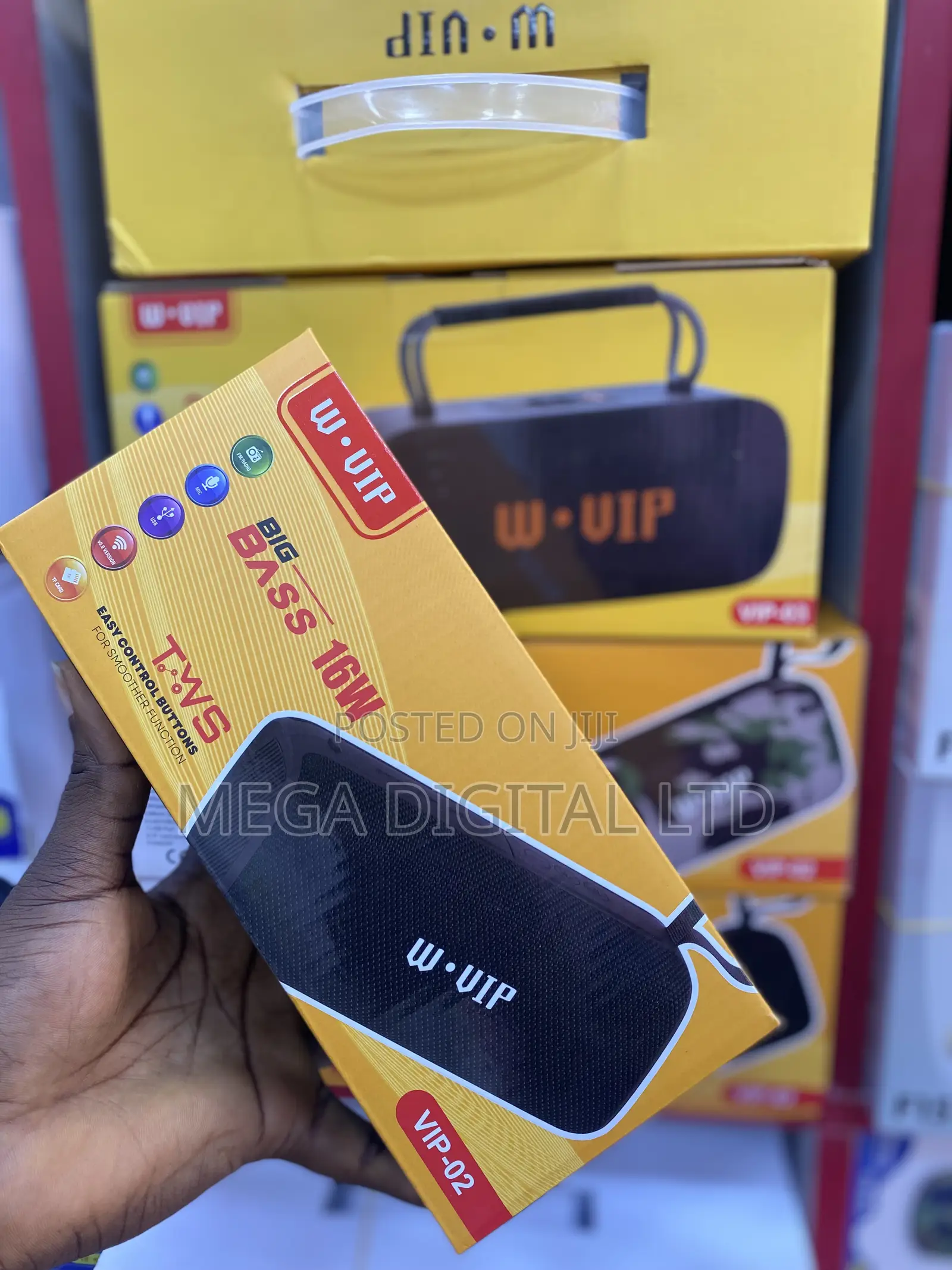 W VIP 02 Bluetooth Speaker