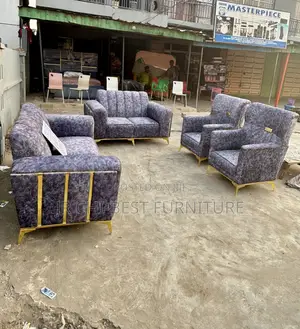 Superb Quality Living Room Upholstery Fabric Sofa | Chairs | Couch Set