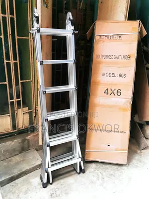 Multi Purpose Aluminium Ladder 4x6