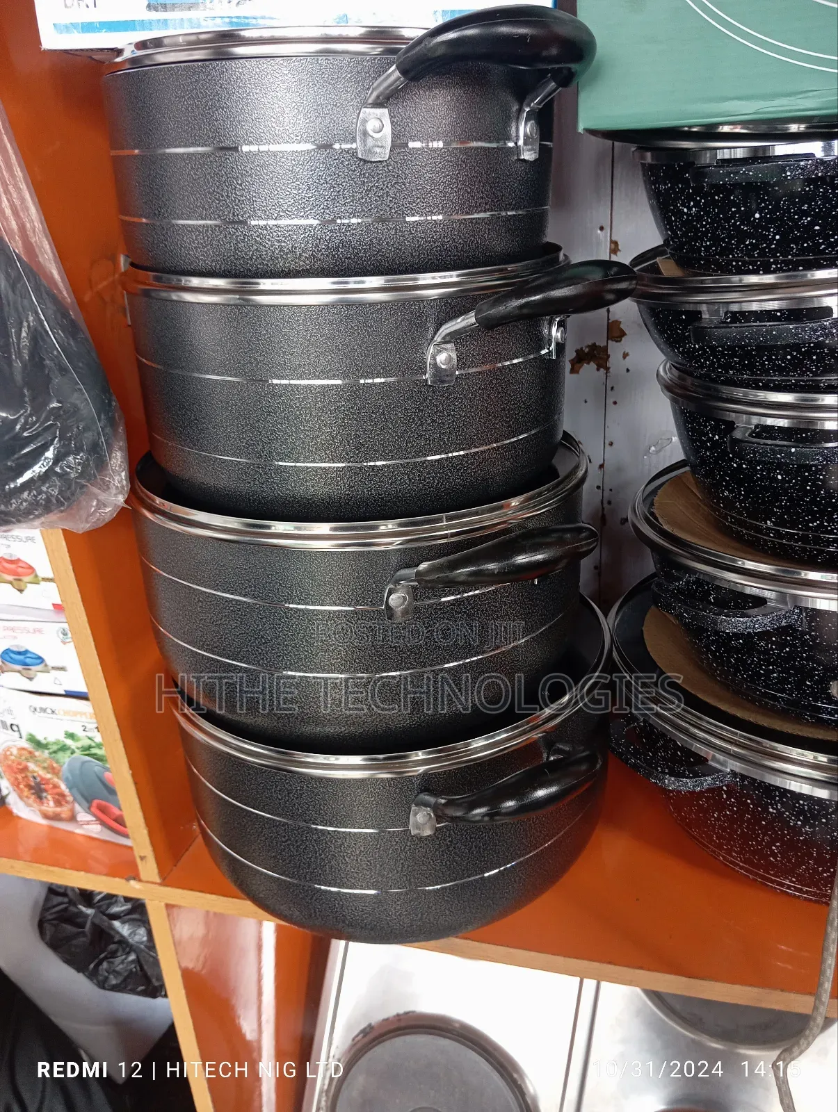 Non Stick Pots (Extra Large)