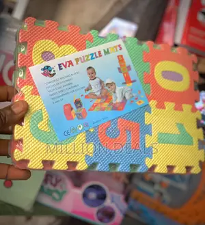 Photo - Eva Puzzle Alphabet N Numbers Multicolor Mat Toy